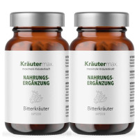 Bitterkr&auml;uter Kapseln 2 x 60 St&uuml;ck, 120 Stk., Kr&auml;utermax