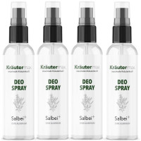 Salbei Deo 4 x 100 ml AKTION, 400 ml, Kr&auml;utermax
