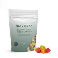 Zuckerfreie CBD Fruchtgummis, 120 st&uuml;ck, Naturecan DE