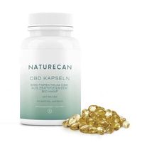 CBD Kapseln - 25mg CBD, 120 kapseln, Naturecan DE