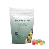 Saure CBD Gummib&auml;rchen - 10 mg CBD, 120 st&uuml;ck, Naturecan DE