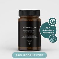 CBD Melatonin Kapseln, 120 kapseln, Naturecan DE