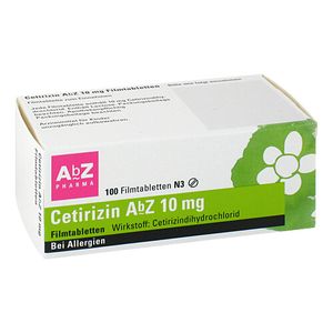 Cetirizin AbZ 10mg Filmtabletten