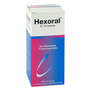 Hexoral® Lösung bei Entzündungen in Mund und Rachen – 200 ml