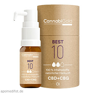 CannabiGold Best 10 CBD + CBG Öl