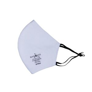 Nanovio FFP2 Maske wiederverwendbar I Light Grey I Nano Maske aus Europa