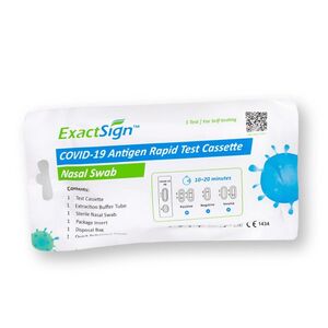 ExactSign COVID-19 Schnelltest für Laien