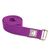 Yogagurt Asana Belt, Schiebeschnalle Baumwolle lila 910-SL