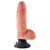 Vibrator „7" Vibrator Realistic“ mit Hoden und Saugfuß | Multispeedvibration | King Cock