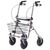 Bischoff & Bischoff Senio Standard-Rollator mit beidseitig Bremsen und faltbar inkl. Zubehör