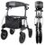 Premium Outdoor Rollator TABAS Gr. S in Silber