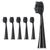 AILORIA SHINE BRIGHT Charcoal Ersatzbürstenköpfe 6er Set