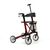 Reise - Rollator QUADRI LIGHT | 3-fach faltbar, ultraklein, ROT