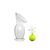Haakaa Milchpumpe mit Saugfuss + Blumenverschluss Set