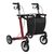 Rehasense Server M Komfort Softrad Rollator weinrot