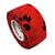 LisaCare Fingerpflaster - Pfote Rot - 2.5cmx4.5m