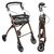 Casa Soft Rollator schmal für Wohnung & Innenbereich Braun 1 St, 1 Stück, lösch reha