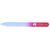 nippes Solingen Glasnagelfeile Rainbow groß Rot