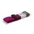 Yogamatten Klettband, aubergine 906-AU