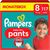 Pampers Windeln Pants Größe 8 (19kg+) Baby-Dry 117 St