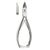 Excellent Nagelzange 13 cm, Schneide gerade, schr&auml;g 1 St