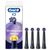 Oral-B - iO Strahlendes Weiss in Schwarz Elektrische Zahnbürsten 4 Stück