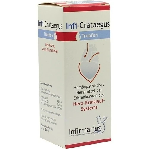 Infi-Crataegus Tropfen, 20 ml, Infirmarius GmbH