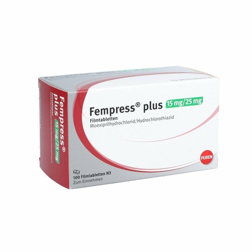 FEMPRESS plus 15 mg/25 mg Filmtabletten, 100 Stk., PUREN Pharma GmbH & Co. KG