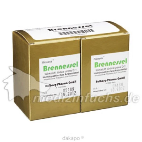 Brennessel Bioxera, 120 Stk., Diamant Natuur B. V. s.r.o.