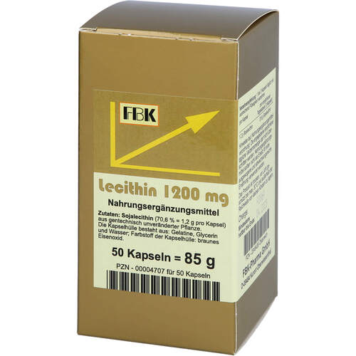 Lecithin, 50 ST, Fbk-Pharma GmbH