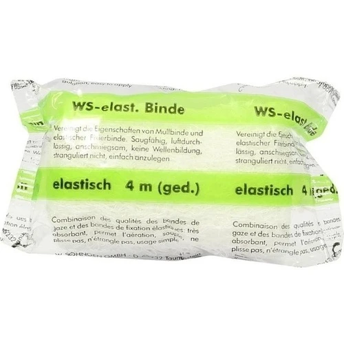 WS elast Binde 4mx6cm, 1 Stk., W.Söhngen GmbH