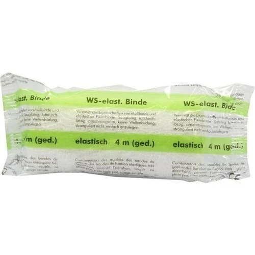 WS elast Binde 4mx8cm, 1 Stk., W.Söhngen GmbH