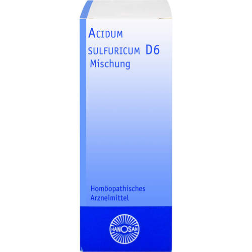 ACID SULF D 6, 20 ml, Hanosan GmbH ACID SULF D 6, 20 ml, Hanosan GmbH