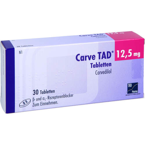 Carve TAD 12.5mg Tabletten, 30 ST, TAD Pharma GmbH