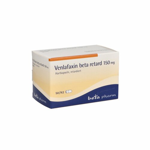 Venlafaxin beta retard 150 mg Hartkaps. retardiert, 50 Stk., betapharm Arzneimittel GmbH