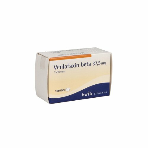 Venlafaxin beta 37.5 mg Tabletten, 100 ST, betapharm Arzneimittel GmbH