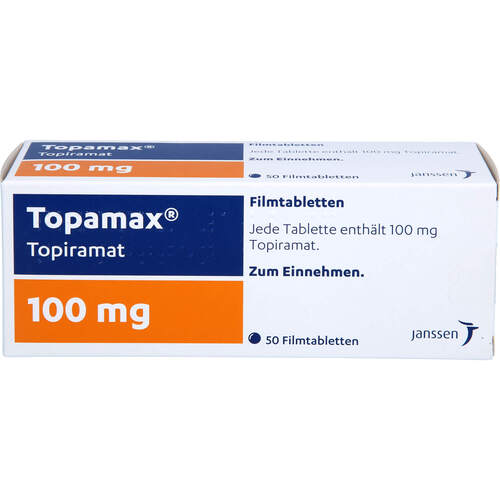 Topamax 100mg, 50 ST, Janssen-Cilag GmbH