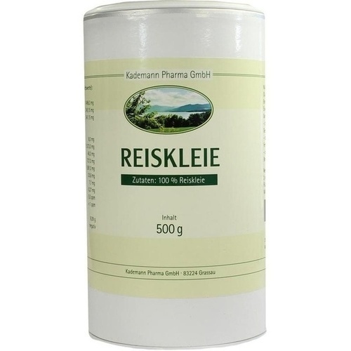 REISKLEIE Pulver, 500 g, Kademann Pharma GmbH