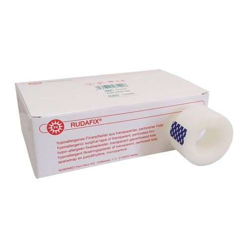 RUDAFIX 9MX2.50CM FIXIERPFLASTER, 12 Stk., Nobamed Paul Danz AG