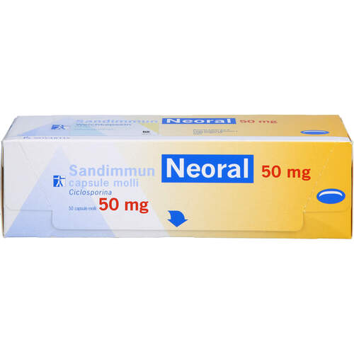 SANDIMMUN NEORAL 50MG Weichkapseln, 50 Stk., kohlpharma GmbH