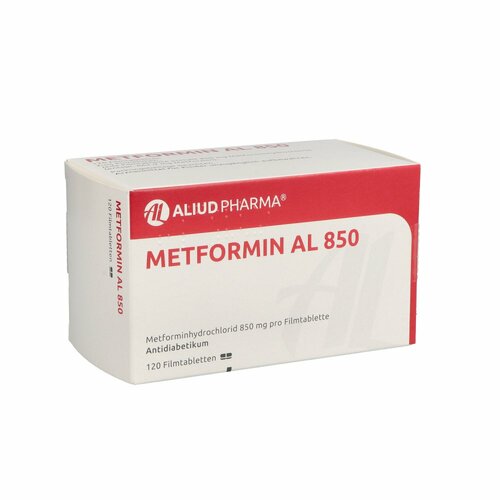 Metformin AL 850, 120 ST, Aliud Pharma GmbH