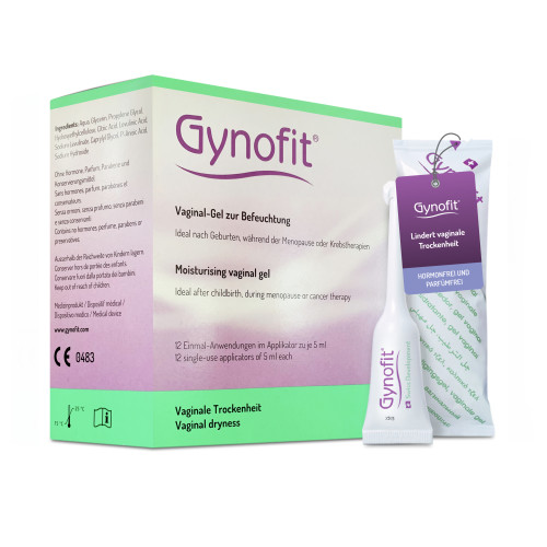 Gynofit Vaginal-Gel zur Befeuchtung, 12x5 ml, Tentan Deutschland GmbH
