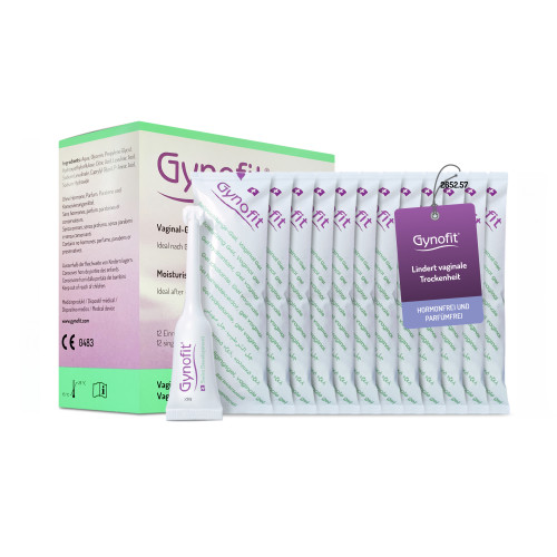 Gynofit Vaginal-Gel zur Befeuchtung, 12x5 ml, Tentan Deutschland GmbH