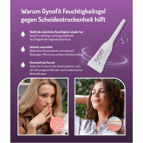 Gynofit Vaginal-Gel zur Befeuchtung, 12x5 ml, Tentan Deutschland GmbH