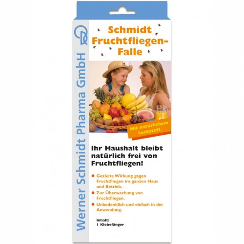 Schmidt Fruchtfliegenfalle m.Pheromon Wirkstoffpla, 1 ST, Werner Schmidt Pharma GmbH