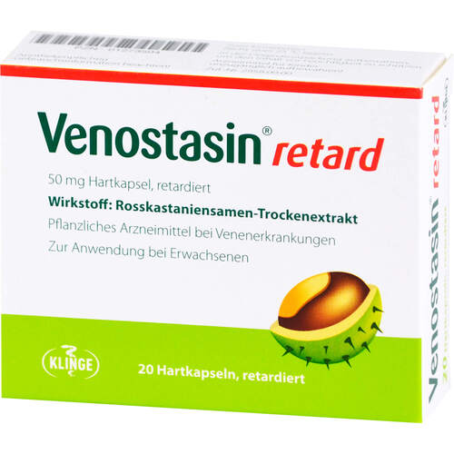 VENOSTASIN retard 50mg Hartkapsel retardiert B, 20 Stk., Docpharm GmbH