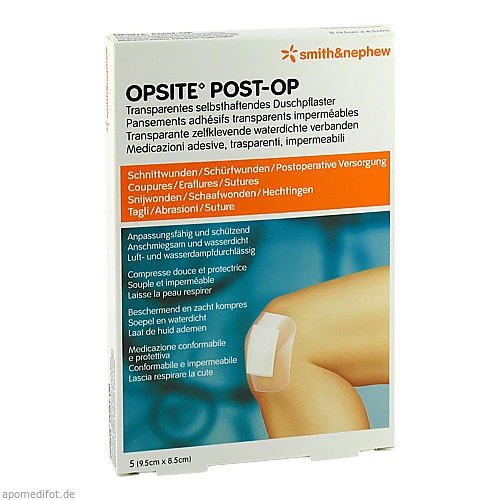 OpSite Post Op 9.5x8.5cm, 5 Stk., Smith & Nephew GmbH