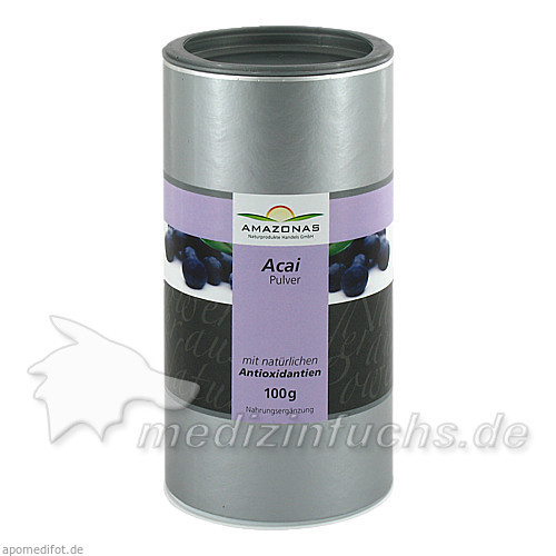 ACAI Pulverextrakt 5:1, 100 g, Amazonas Naturprodukte Handels GmbH