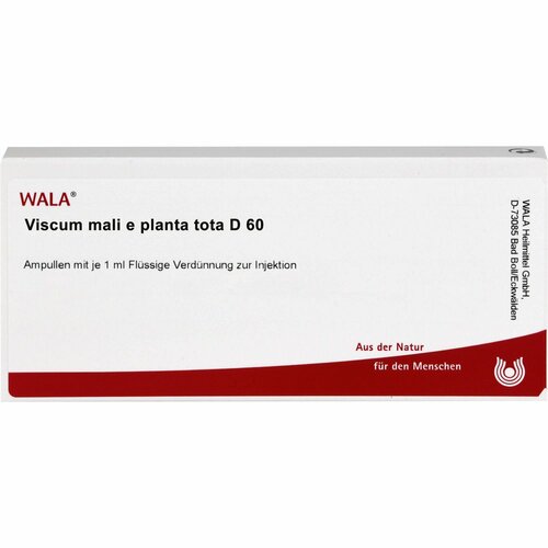 Viscum Mali e planta tota D60, 10x1 ml, Wala Heilmittel GmbH