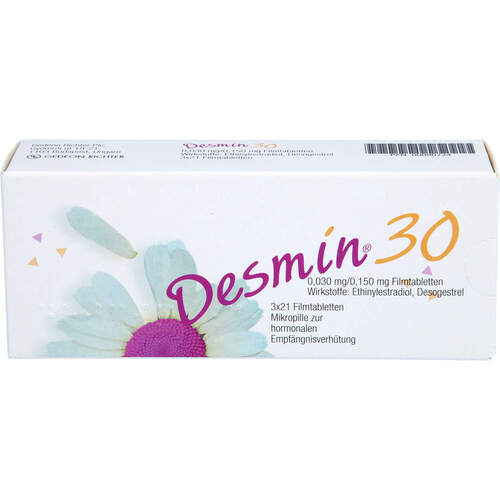 Desmin 30, 3x21 Stk., Gedeon Richter Pharma GmbH